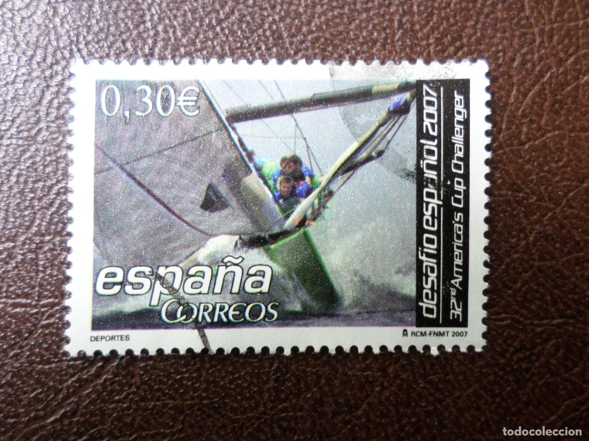 Sellos: .2007, deportes, desaf&iacute;o espa&ntilde;ol-2007, edifil 4313