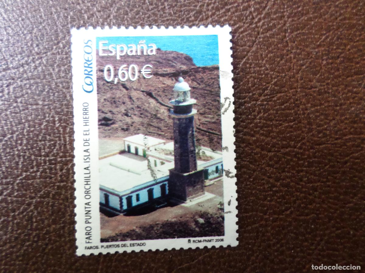 Sellos: .2008, faros, edifil SH4430F