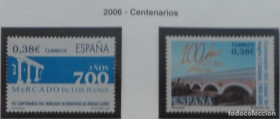 Sellos: 2006-ESPA&Ntilde;A-SELLOS NUEVOS-FACIAL-VER FOTO-(SERIE COMPLETA)N&ordm;4256/7-CENTENARIOS