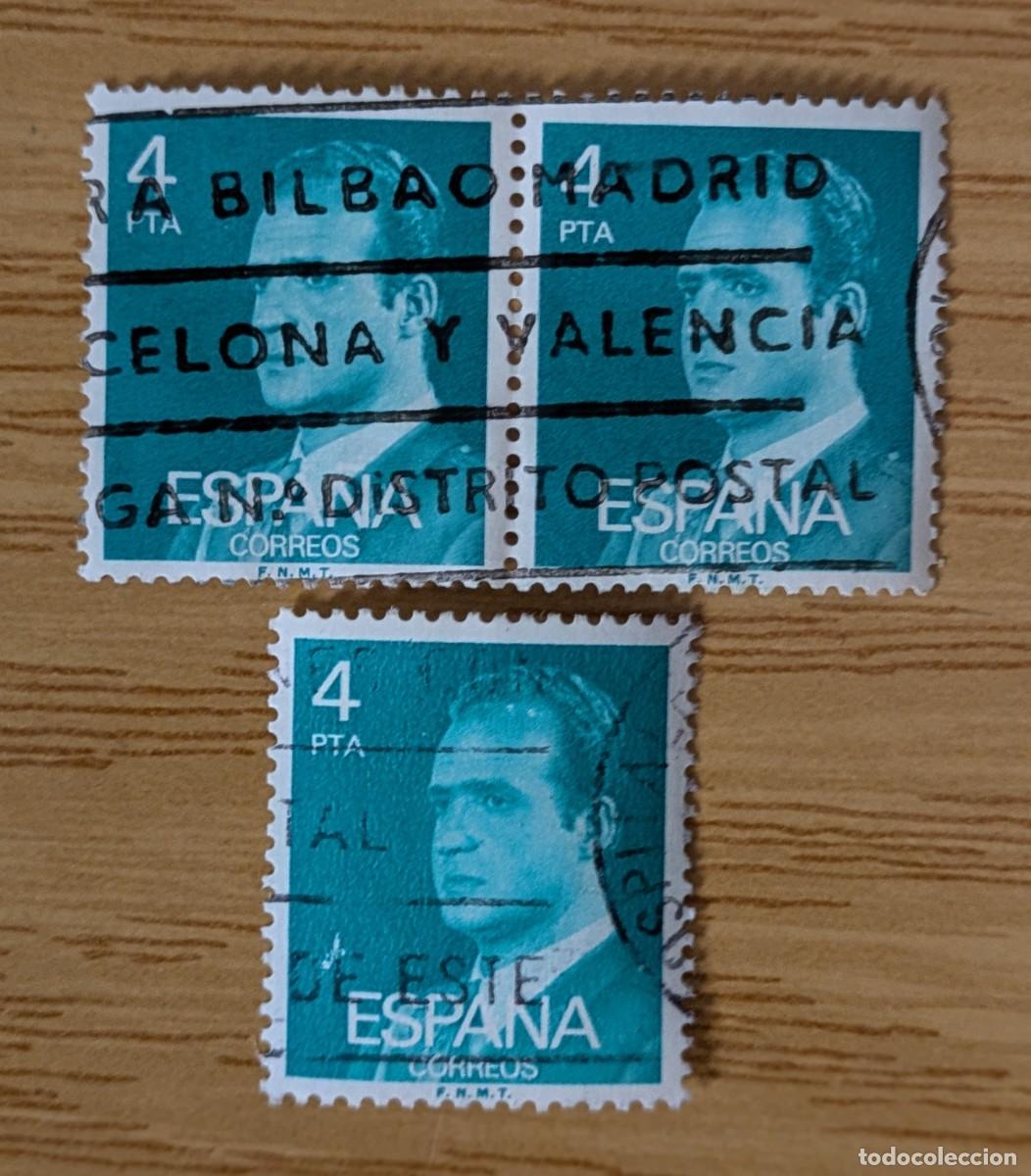 Sellos: Sellos Juan Carlos I 4 pta usados
