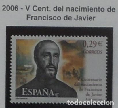 Sellos: 2006-ESPA&Ntilde;A-SELLOS NUEVOS-FACIAL-VER FOTO-(SERIE COMPLETA)N&ordm;4281-SAN FRANCISCO JAVIER