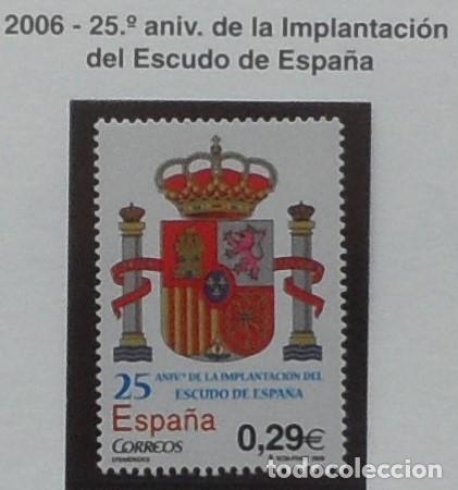 Sellos: 2006-ESPA&Ntilde;A-SELLOS NUEVOS-FACIAL-VER FOTO-(SERIE COMPLETA)N&ordm;4284-ESCUDO DE ESPA&Ntilde;A