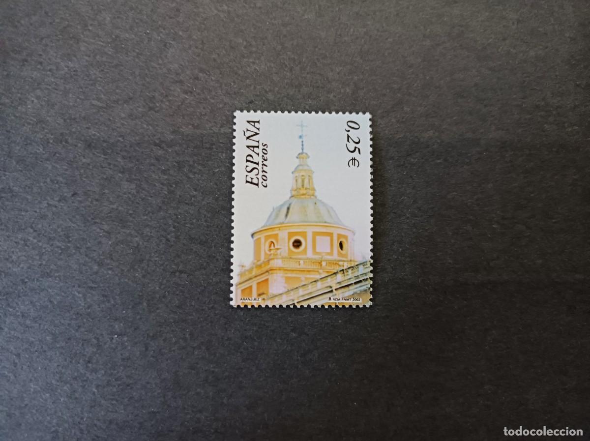 Sellos: Sello nuevo. Patrimonio Mundial. Palacio de Aranjuez . 8 Noviembre 2002. Edifil 3936.