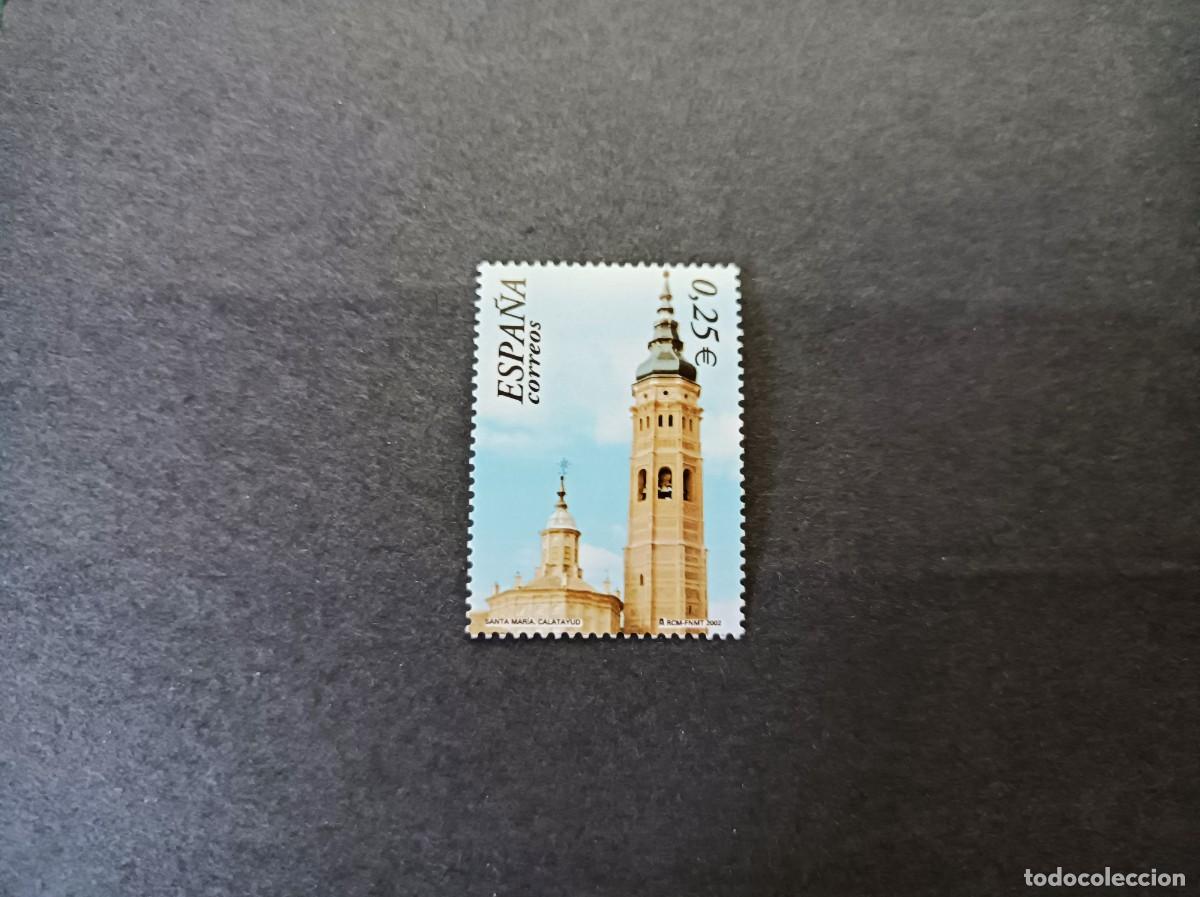 Sellos: Sello nuevo. Patrimonio Mundial. Colegiata (Calatayud) . 8 Noviembre 2002. Edifil 3937.