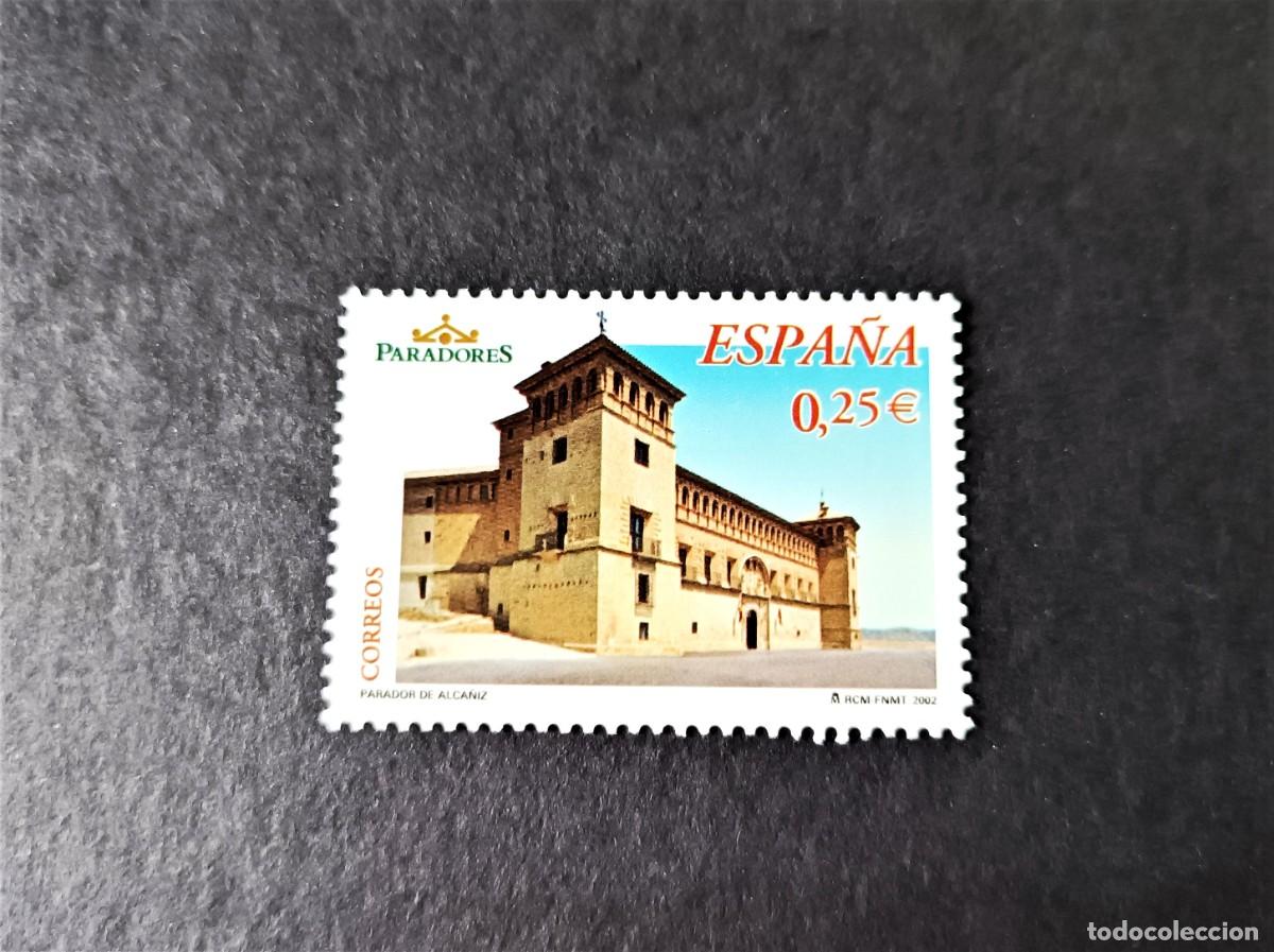 Sellos: Sello nuevo. Paradores. Parador de Alca&ntilde;iz (Teruel). 15 Noviembre 2002. Edifil 3942.
