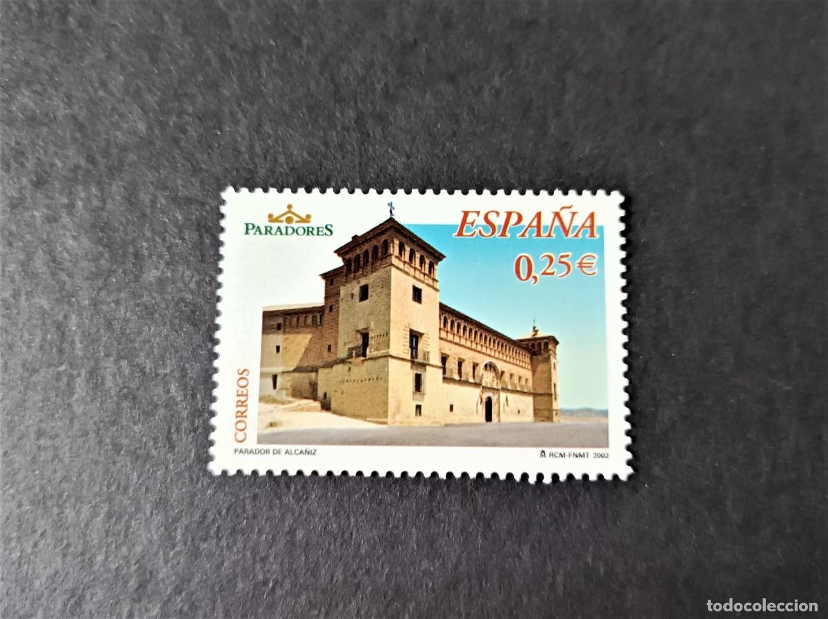 Sellos: Sello nuevo. Paradores. Parador de Alca&ntilde;iz (Teruel). 15 Noviembre 2002. Edifil 3942.