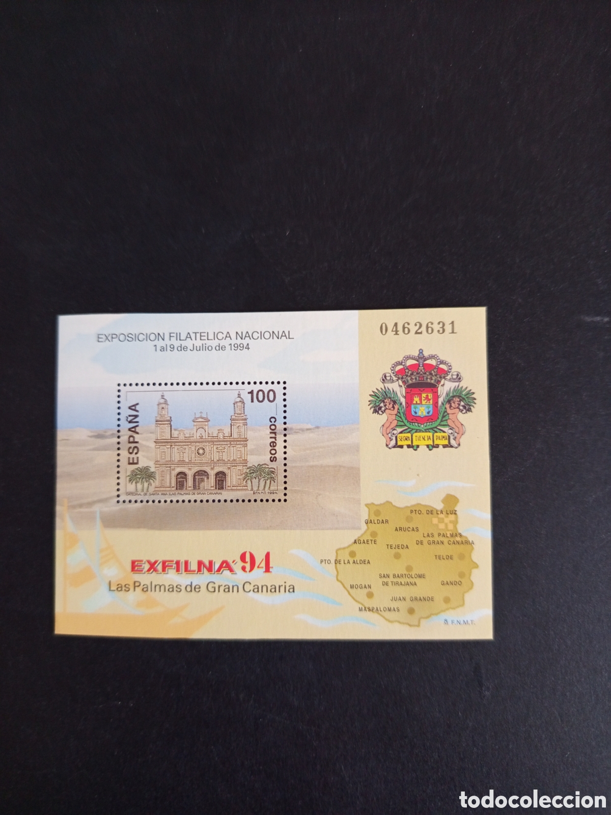 Sellos: Espa&ntilde;a, 1994. Exfilna'94 Las Palmas. Edifil 3313. Pedido m&iacute;nimo 3 &euro;. Ver fotos . Serie completa.