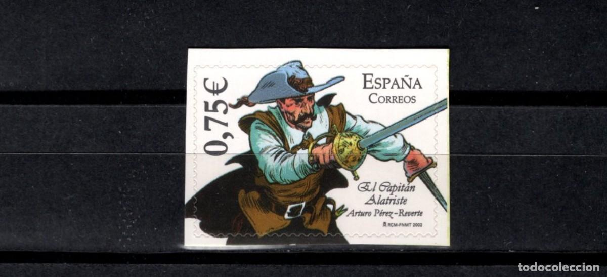 Sellos: Nuevo. Exposici&oacute;n Filatelia Juvenil Espa&ntilde;a 2002. Capitan Alatriste. Noviembre. Edifil SH3943B.