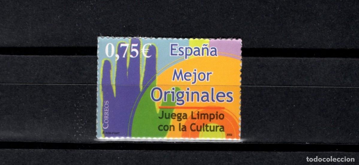Sellos: Nuevo. Exposici&oacute;n Filatelia Juvenil Espa&ntilde;a 2002. M&uacute;sica.No a la pirateria. Noviembre. Edifil SH3943D