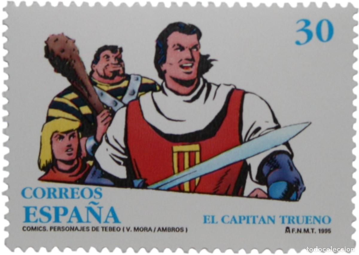 Sellos: Sello Postal Personajes del Tebeo Comics 1995 El Capitan Trueno