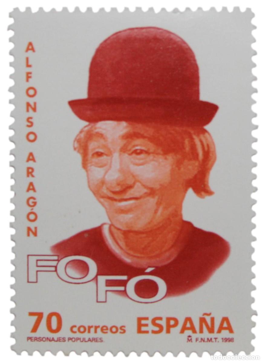 Selos: Sello Postal Personajes Populares Fofito 1998 70 ptas