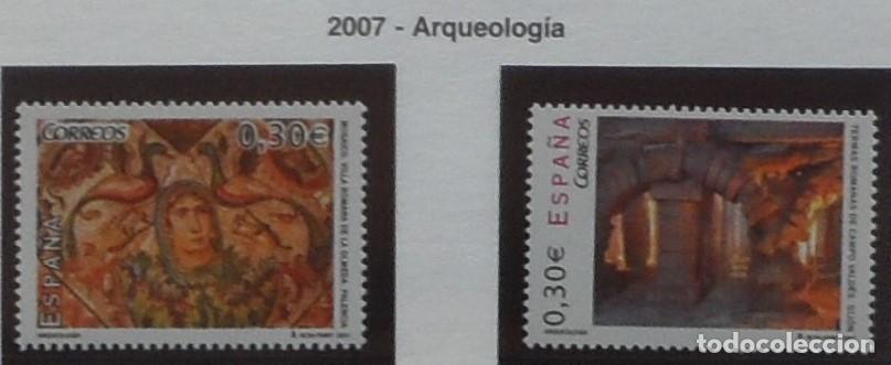 Sellos: 2007-ESPA&Ntilde;A-SELLOS NUEVOS-FACIAL-VER FOTO-(SERIE COMPLETA)N&ordm;4317/8-ARQUEOLOGIA