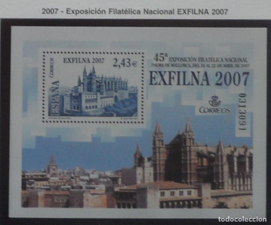 Sellos: 2007-ESPA&Ntilde;A-SELLOS NUEVOS-FACIAL-VER FOTO-(SERIE COMPLETA)N&ordm;4321-EXFILNA 2007-PALMA DE MALLORCA DE