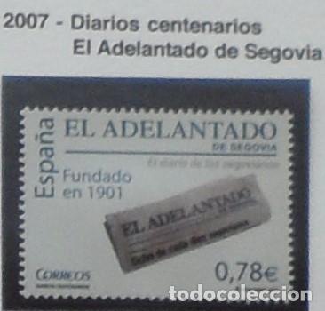 Sellos: 2007-ESPA&Ntilde;A-SELLOS NUEVOS-FACIAL-VER FOTO-(SERIE COMPLETA)N&ordm;4352-DIARIOS CENTENARIO