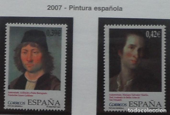 Sellos: 2007-ESPA&Ntilde;A-SELLOS NUEVOS-FACIAL-VER FOTO-(SERIE COMPLETA)N&ordm;4357/8-PINTURA ESPA&Ntilde;OLA