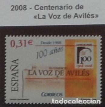 Sellos: 2008-ESPA&Ntilde;A-SELLOS NUEVOS-FACIAL-VER FOTO-(SERIE COMPLETA)N&ordm;4386-DIARIOS CENTENARIOS