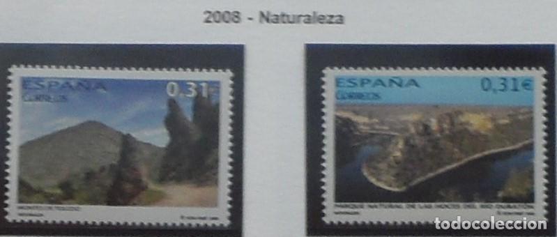 Sellos: 2008-ESPA&Ntilde;A-SELLOS NUEVOS-FACIAL-VER FOTO-(SERIE COMPLETA)N&ordm;4397/8-NATURALEZA