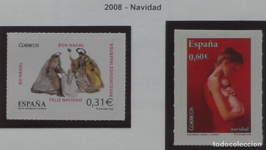 Sellos: 2008-ESPA&Ntilde;A-SELLOS NUEVOS-FACIAL-VER FOTO-(SERIE COMPLETA)N&ordm;4442/3-NAVIDAD