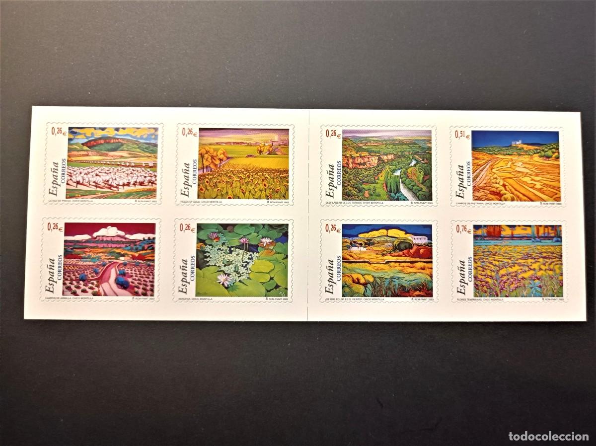 Sellos: Sello Nuevo. Carn&eacute; sellos autoadhesivos. Paisajes. 28 de marzo de 2003. Edifil 3969C.
