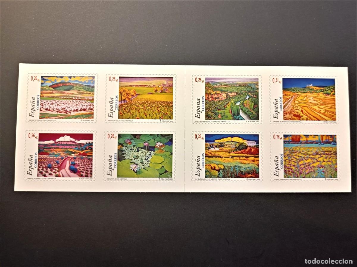 Sellos: Sello Nuevo. Carn&eacute; sellos autoadhesivos. Paisajes. 28 de marzo de 2003. Edifil 3969C.