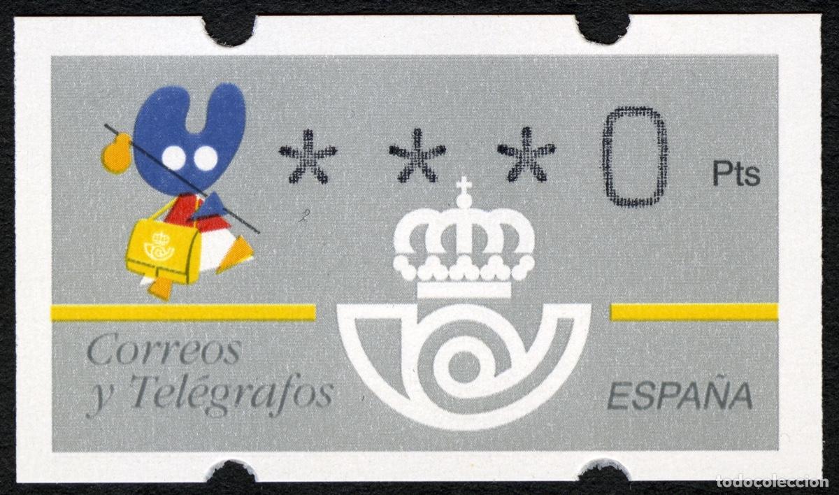 Timbres: MUY RARO TESTDRUCK ***0 (1994-96) &middot; ATM KL&Uuml;SSENDORF AUTOSERVICIO IBM &middot; XACOBEO '93, A&Ntilde;O SANTO #A0033