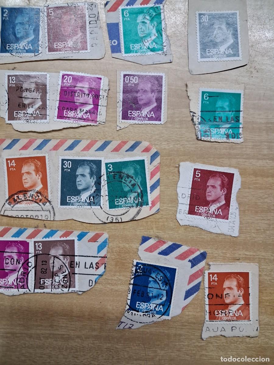 Sellos: Gran lote 20 sellos Juan Carlos I&ordf; - ver