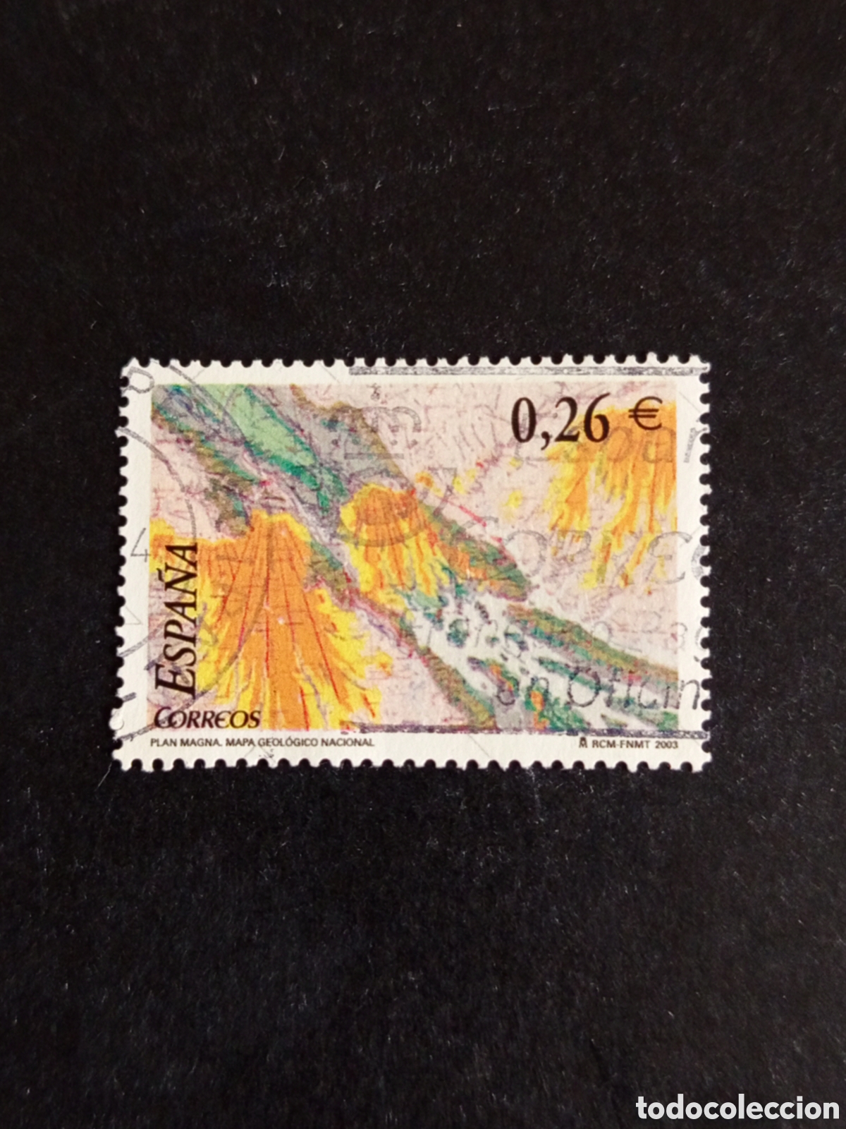 Sellos: Espa&ntilde;a, 2003. Mapa Geol&oacute;gico Nacional. Edifil SH 4036. Ver fotos. Pedido m&iacute;nimo 3 &euro;