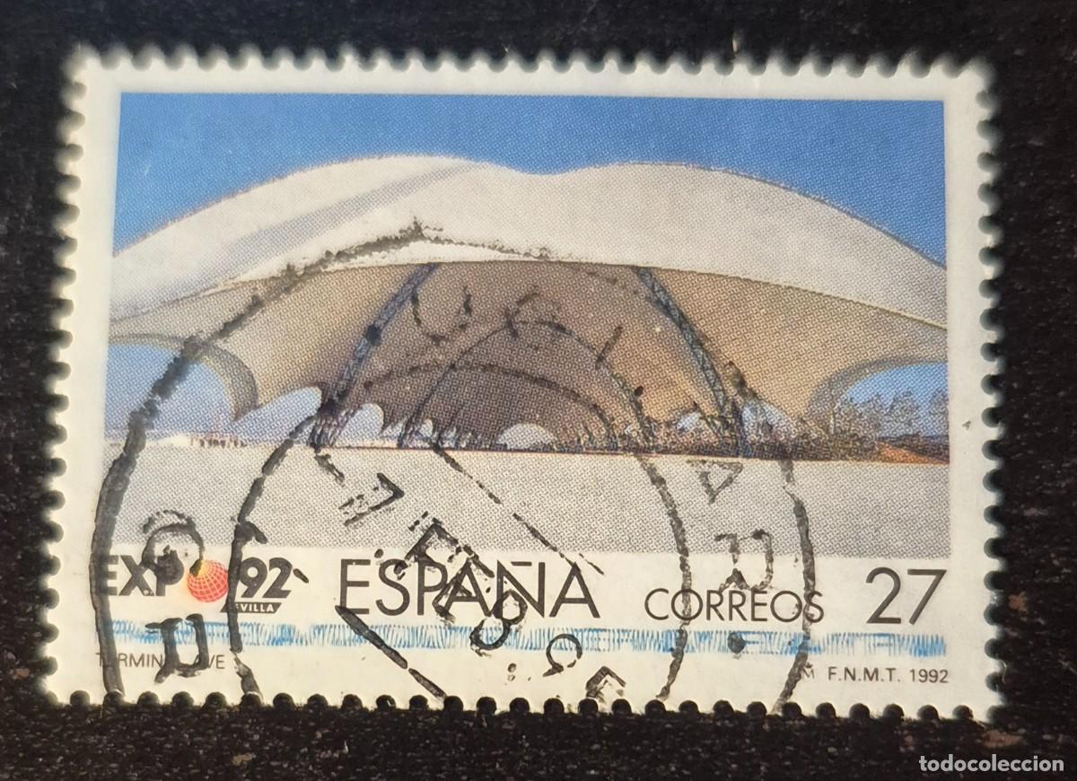 Sellos: A&ntilde;o 1992 N.&ordm; Edifil 3185 - Exposici&oacute;n universal de Sevilla EXPO 92 - Se env&iacute;a el de la imagen