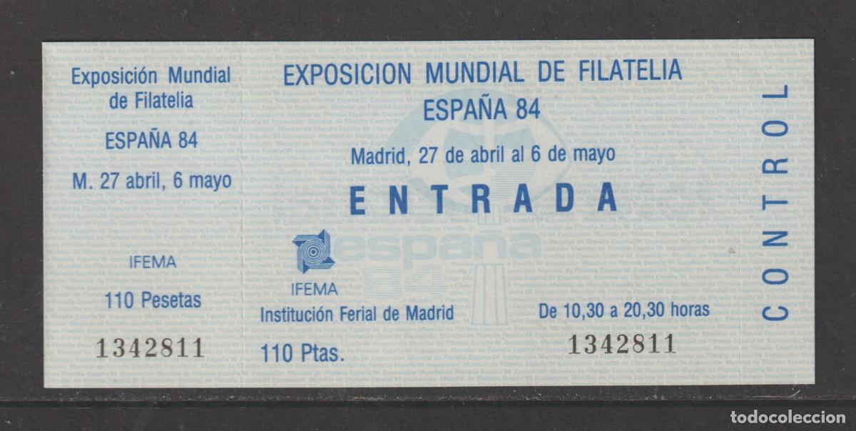 Sellos: Espa&ntilde;a Spain 1984 - Entrada Espamer 84