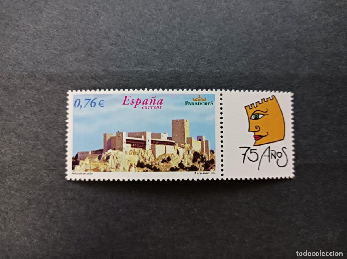Sellos: Sello nuevo. Paradores de Turismo. Parador de Ja&eacute;n. 9 Julio de 2003. Edifil 3999.