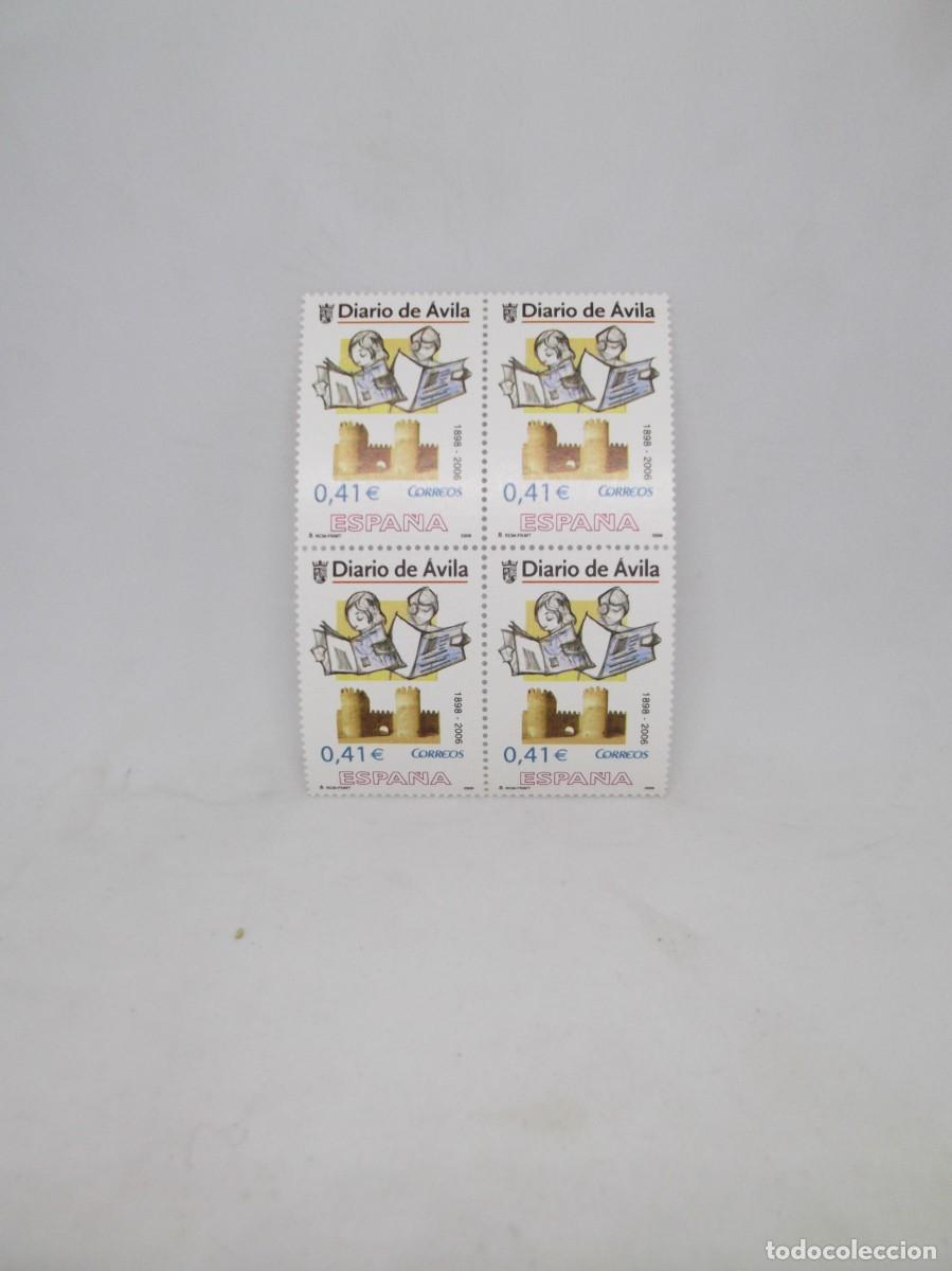 Sellos: Espa&ntilde;a 2006 Diario de &Aacute;vila 1898-2006.Bloque de cuatro nuevos