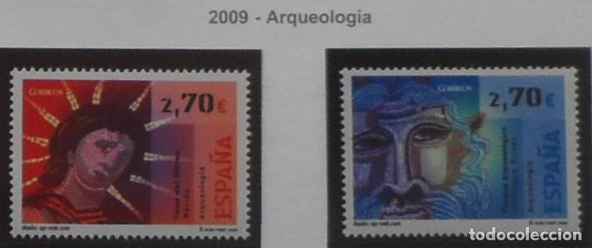Sellos: 2009-ESPA&Ntilde;A-SELLOS NUEVOS-FACIAL-VER FOTO-(SERIE COMPLETA)N&ordm;4470/1-ARQUEOLOGIA