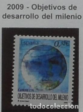 Sellos: 2009-ESPA&Ntilde;A-SELLOS NUEVOS-FACIAL-VER FOTO-(SERIE COMPLETA)N&ordm;4479-OBJETIVO DESAROLLO DEL MILENIO