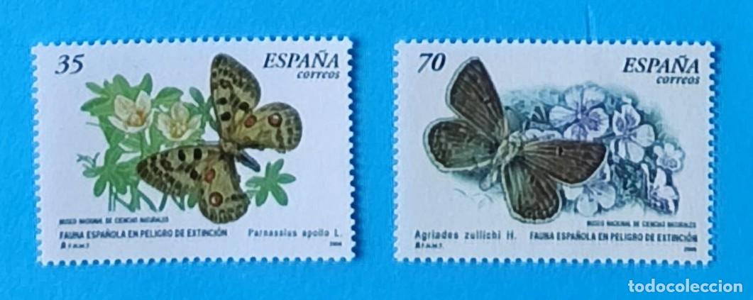 Sellos: FAUNA ESPA&Ntilde;OLA EN PELIGRO DE EXTINCION - 2000 - EDIFIL 3694-95