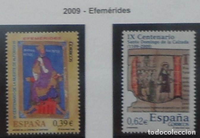 Sellos: 2009-ESPA&Ntilde;A-SELLOS NUEVOS-FACIAL-VER FOTO-(SERIE COMPLETA)N&ordm;4487/8-EFEMERIDES