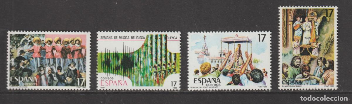 Sellos: Espa&ntilde;a Spain 1986 - Edifil 2840/2843 mnh**