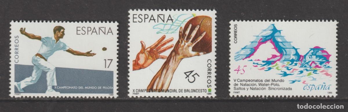 Sellos: Espa&ntilde;a Spain 1986 - Edifil 2850/2852 mnh**