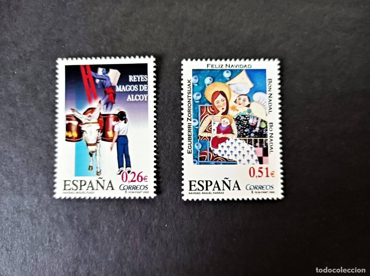 Sellos: Sellos nuevos. Navidad 2003. Serie completa. 10 Noviembre 2003. Edifil 4031/32
