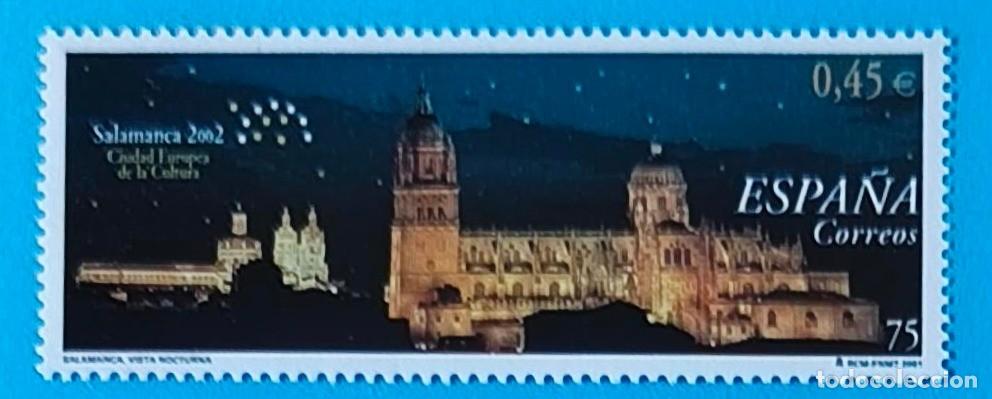 Sellos: SALAMANCA 2002 CIUDAD EUROPEA DE LA CULTURA - 2001 - EDIFIL 3813