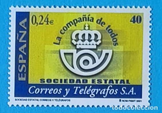 Sellos: SOCIEDAD ESTATAL DE CORREOS Y TELEGRAFOS - 2001 - EDIFIL 3815