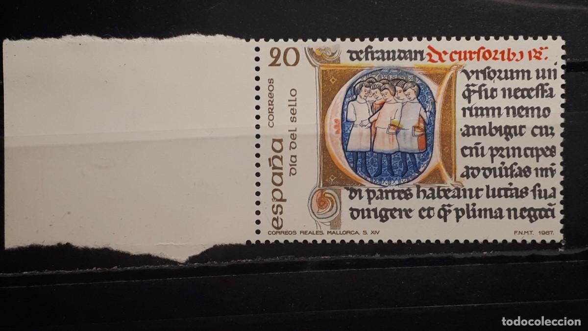 Sellos: ESPA&Ntilde;A A&ntilde;o 1987. * * EDIFIL. - 2911.