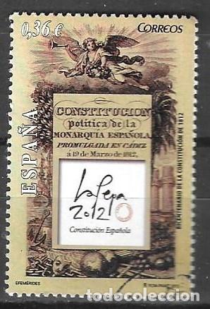 Sellos: SELLO ESPA&Ntilde;A 2012, EDIFIL 4708