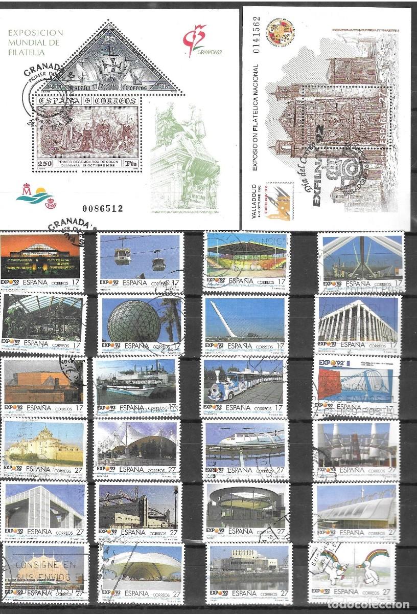 Sellos: SELLOS USADOS DE ESPA&Ntilde;A 1992
