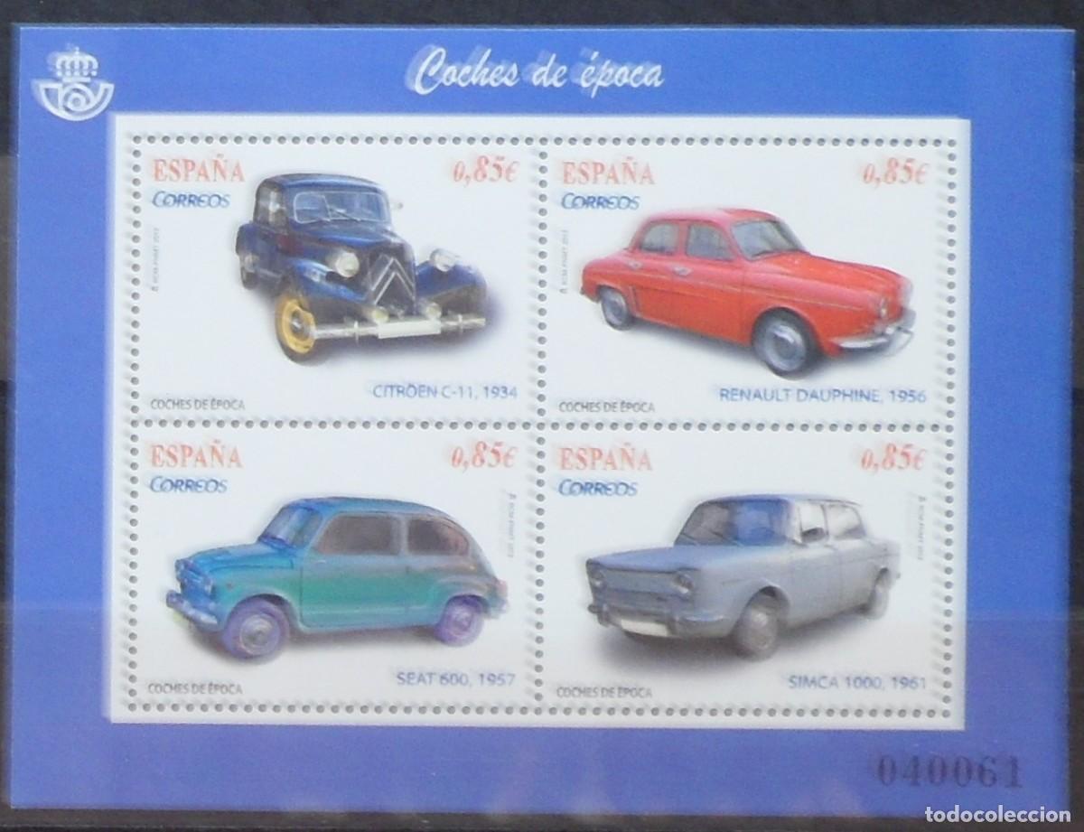 Sellos: 2012-ESPA&Ntilde;A-SELLOS NUEVOS-FACIAL-VER FOTO-(SERIE COMPLETA)N&ordm;4725-COCHES DE EPOCA