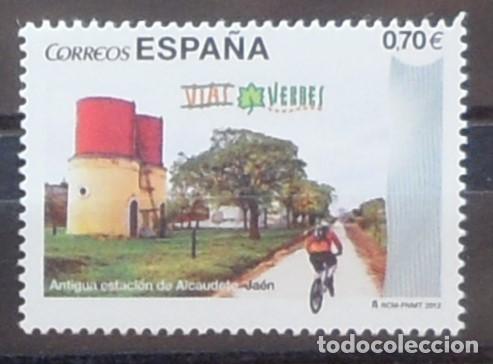 Sellos: 2012-ESPA&Ntilde;A-SELLOS NUEVOS-FACIAL-VER FOTO-(SERIE COMPLETA)N&ordm;4744-VIAS VERDES