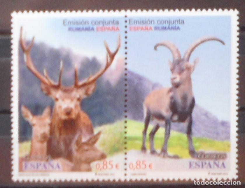 Sellos: 2012-ESPA&Ntilde;A-SELLOS NUEVOS-FACIAL-VER FOTO-(SERIE COMPLETA)N&ordm;4753/4-ESPA&Ntilde;A-RUMANIA