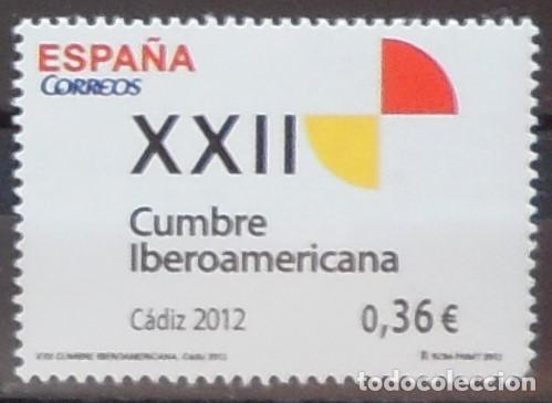 Sellos: 2012-ESPA&Ntilde;A-SELLOS NUEVOS-FACIAL-VER FOTO-(SERIE COMPLETA)N&ordm;4762-CUMBRE IBEROAMERICANA