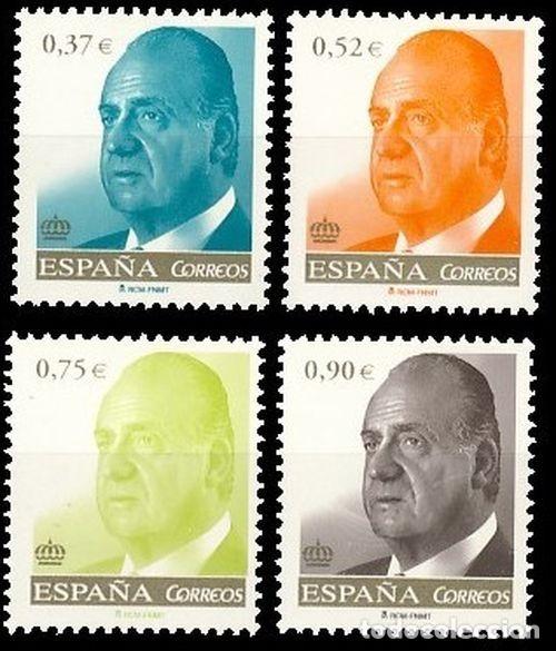 Sellos: Espa&ntilde;a 2013 Edifil 4772/5 Sellos ** Personajes Rey Juan Carlos I Efigie Michel 4754/7 Yvert 4459/62