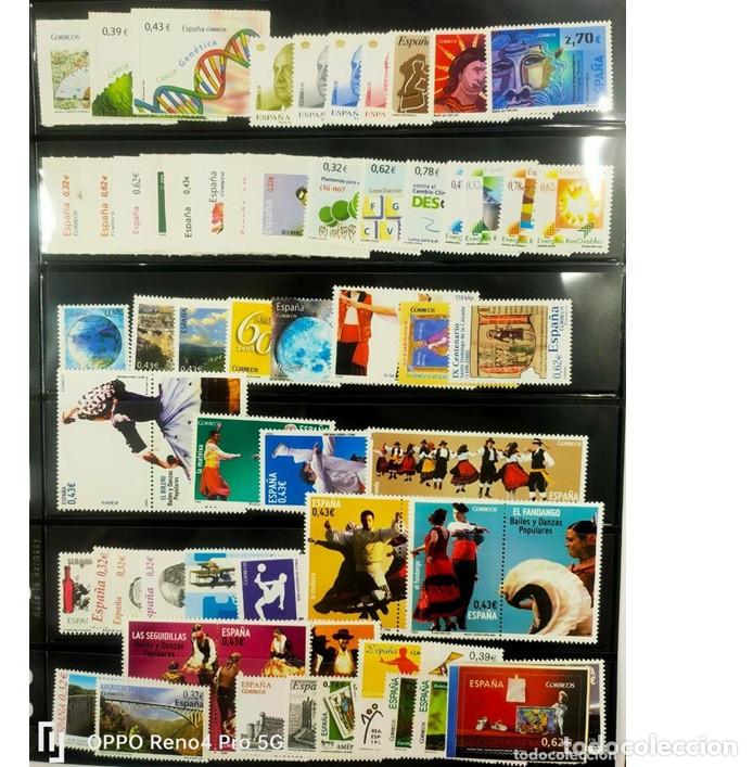 Sellos: Edifil sellos Espa&ntilde;a a&ntilde;o 2009 completo MNH con carnets y Hb AC