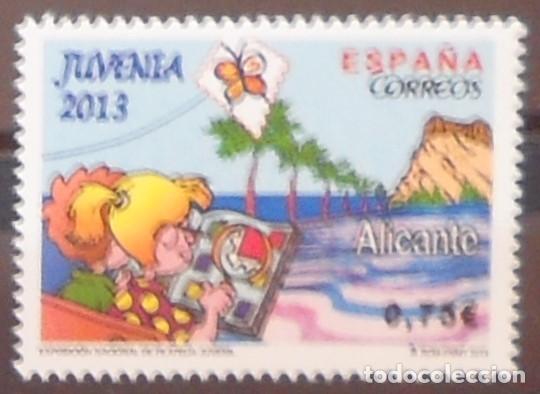 Sellos: 2013-ESPA&Ntilde;A-SELLOS NUEVOS-FACIAL-VER FOTO-(SERIE COMPLETA)N&ordm;4827-JUVENIA 2013-ALICANTE